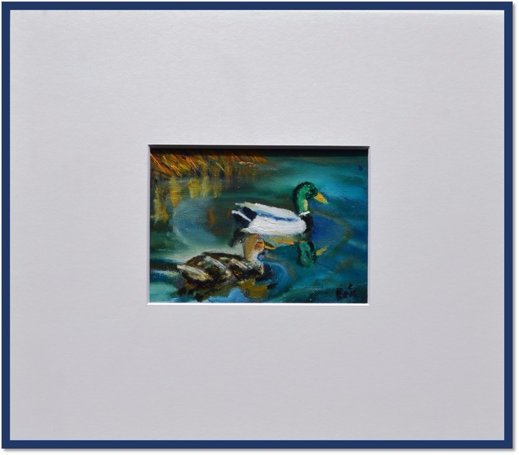Lake Foix - mini painting serie - 4