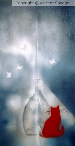 Papillons et Fleur mystique