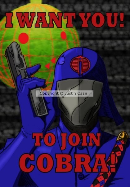 Cobra Commander Wants You!