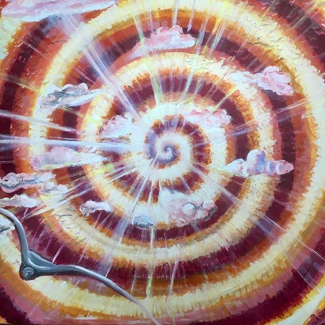 This oil painting is going to be on auction ?? #art #vortex #oilpainting #photography #photoininstag