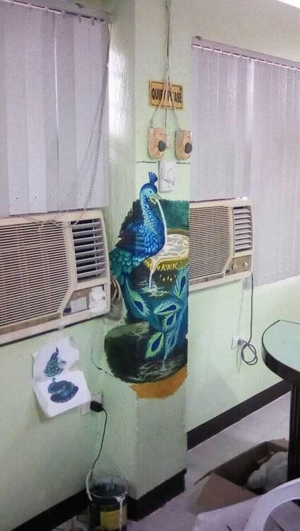 Share ko lang wiplatex on wallmural projectcommishCCSHS