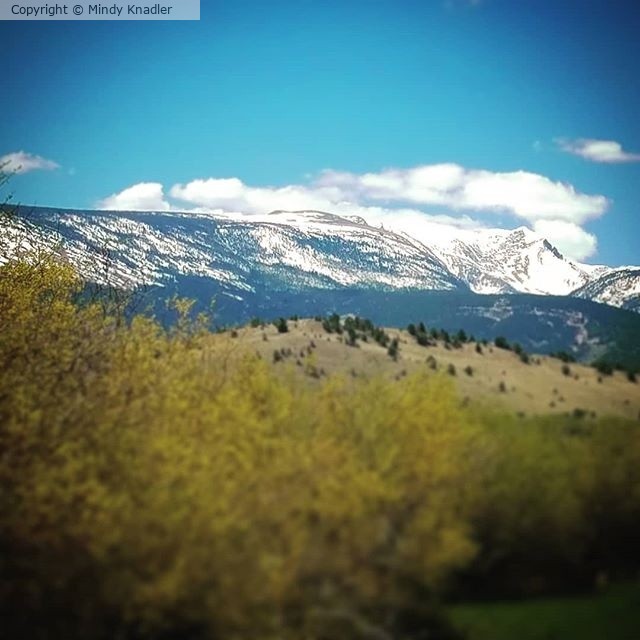 Snowy mountain 