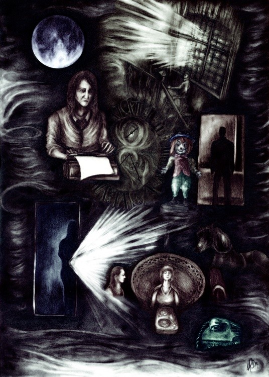 House of Afflictions poster art