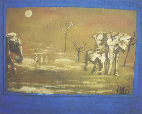  Night Elephants (SOLD)