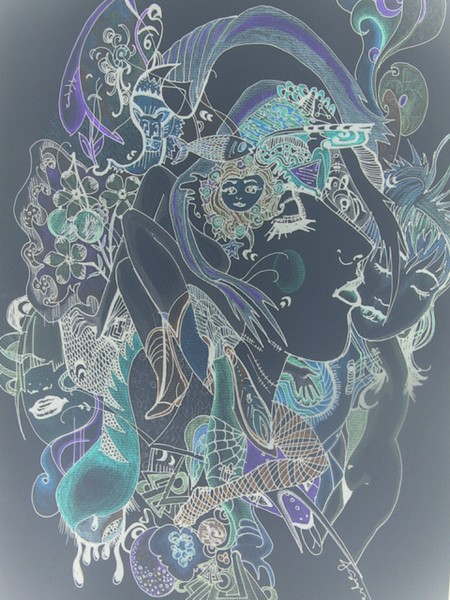 day dream neg art