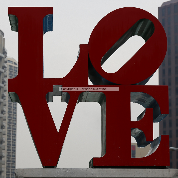 Love Philadelphia Sculpture Photograph