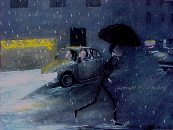 A RAINY WORK NIGHT