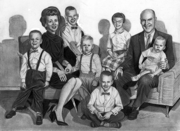 my dad's family in the early sixties