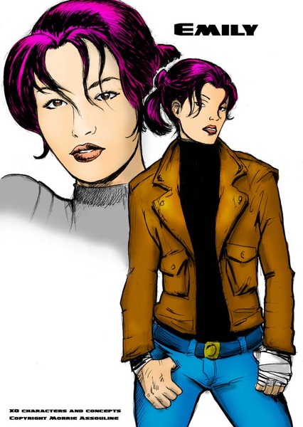 XO Character Concept - Emily