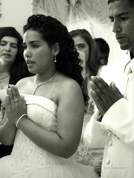 Sweet Praying Pair