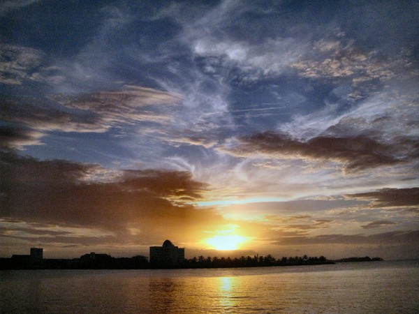 Sunset in Samoa