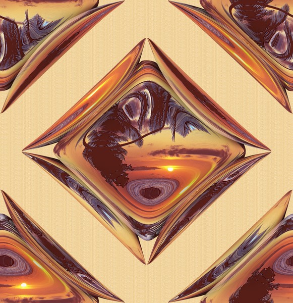 Sunset Scene (Abstract)