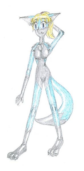 Annie the Artic Fox