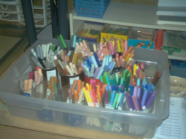 watercolor markers