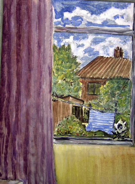 view from the bedroom
