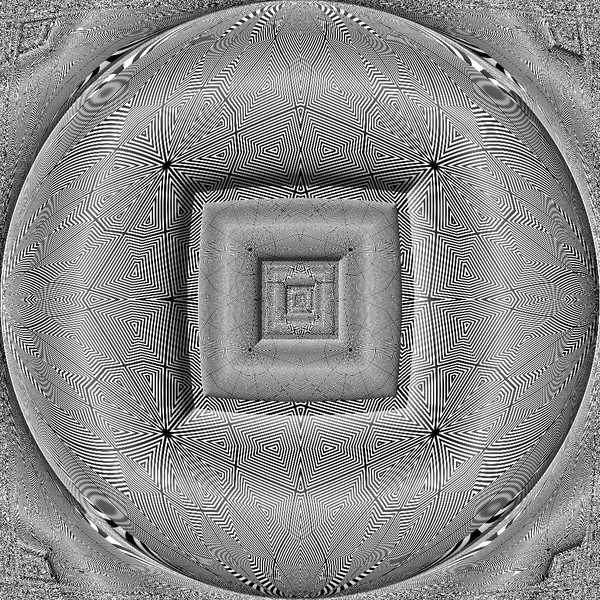 Grafimathematical study of a square