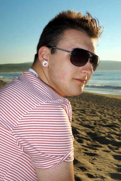 Darien, my son, getting all grown up.