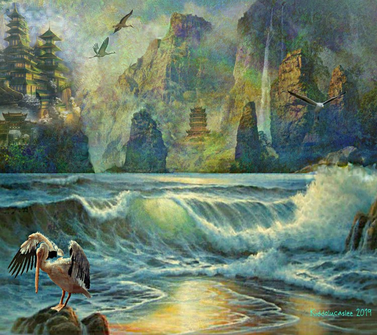 Divine Twin Pagoda Bay * 2019 Kiddolucaslee