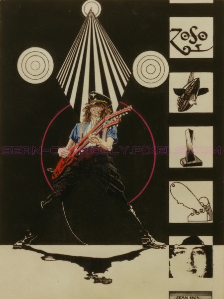 Jimmy Page Of Led Zeppelin
