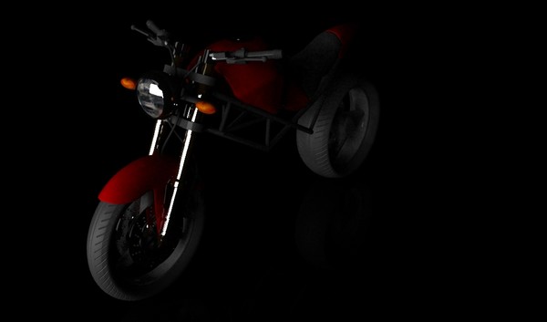 A Ducati in process