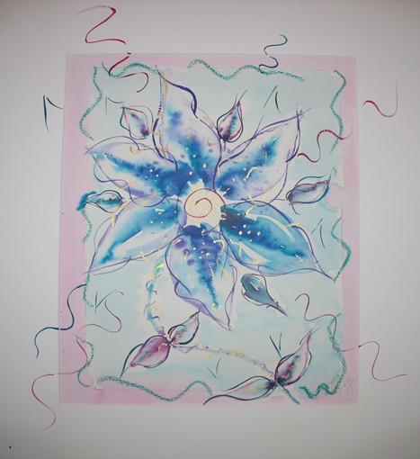 bright flower