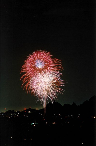Desert Fireworks