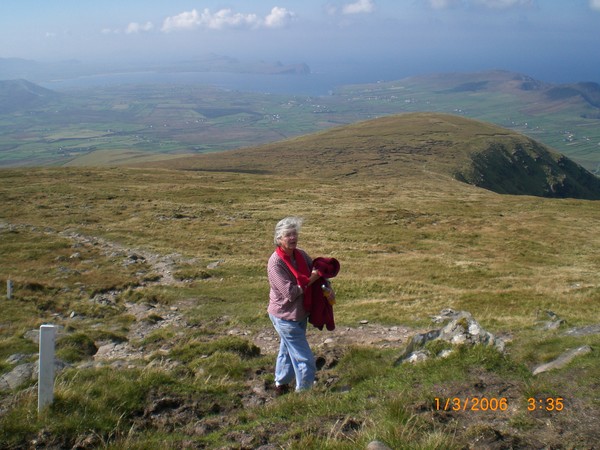 Climbing Mount Brandon