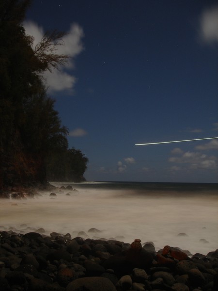 Full Moon Night Flight