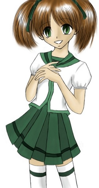Girl in uniform