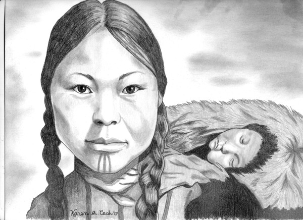 Inuit Mother and Child