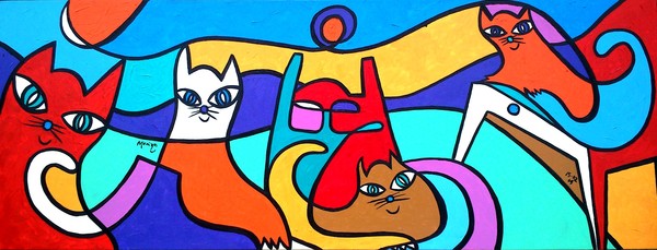 Os gatos da mãe de Mariana Marques