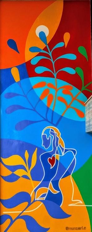 Mural - hotel das Américas 