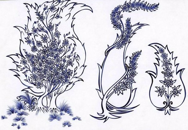 garden-cypress-eslimi-symmetry-flower-tree-paisley