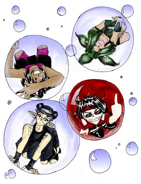 The Boys in Bubbles!