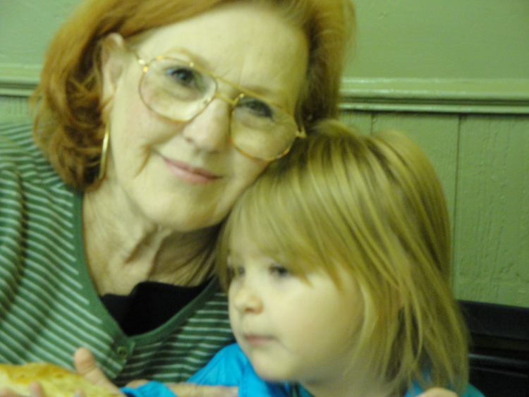 SHEILA AND LAYLA--great-grandmother and  great grandaughter  (c) 2020 Elton Houck