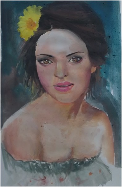 A woman portrait