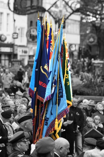 Remembrance flags