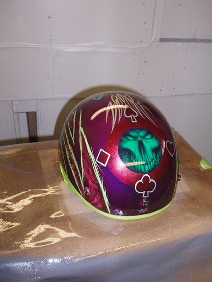 Petes helmet