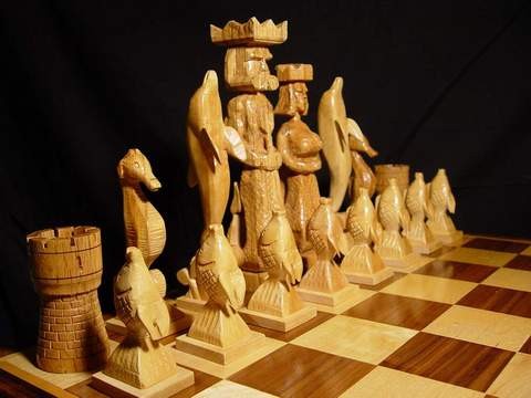The Atlantis Chess Set (uber edition)