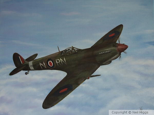 RAF 72 Sqn Spitfire IX 