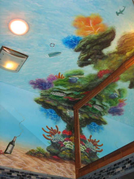 Detail of Underwater Mural
