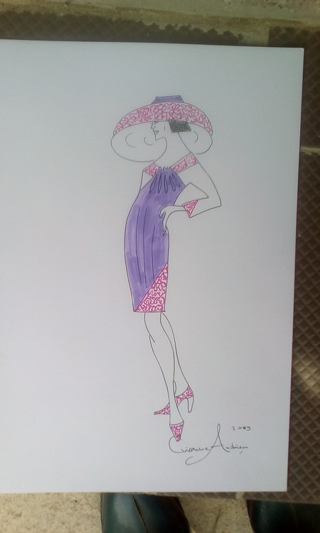 Fashion drawing