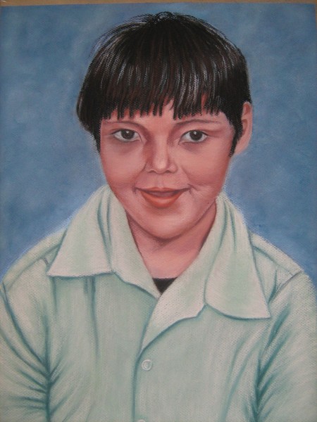 Nora's Portrate at art class