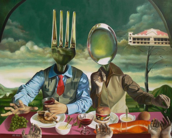 The Reluctant Givers   (sold)