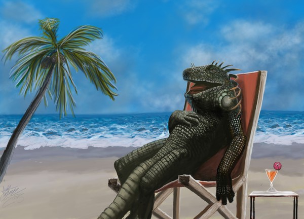 Iguanas Day Off