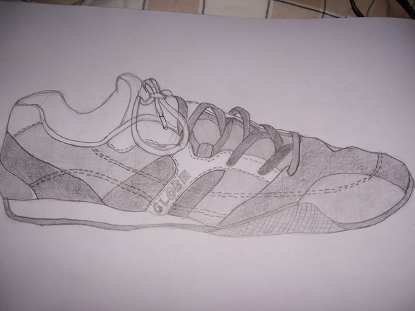 Drawing of my shoe