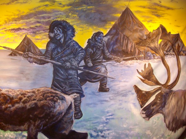 Caribou mural 2