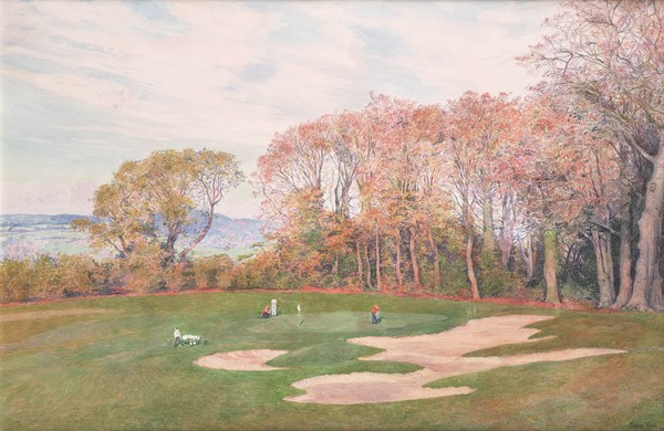 Playing Golf