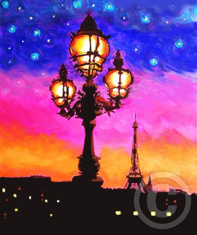 Paris StreetLamp-Pont Alexandre