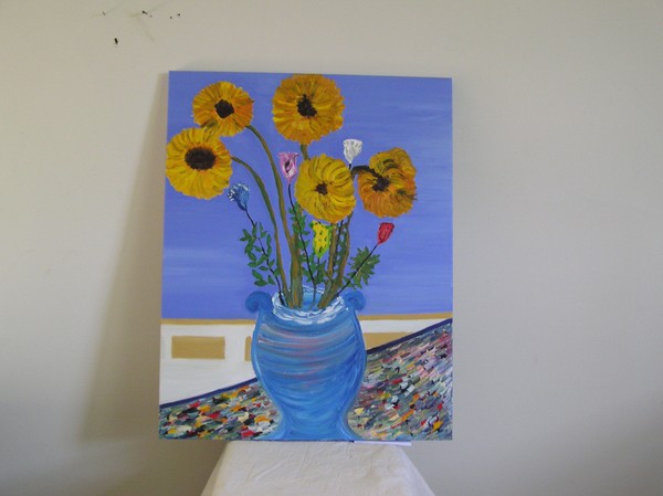 blue vase 